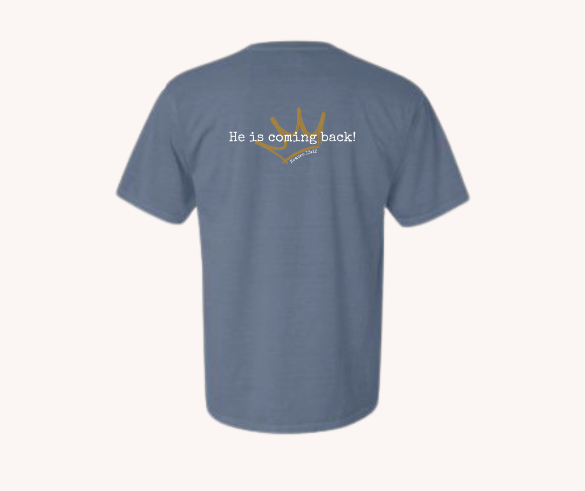 Are You Ready? Plus Size Tee Blue Hues