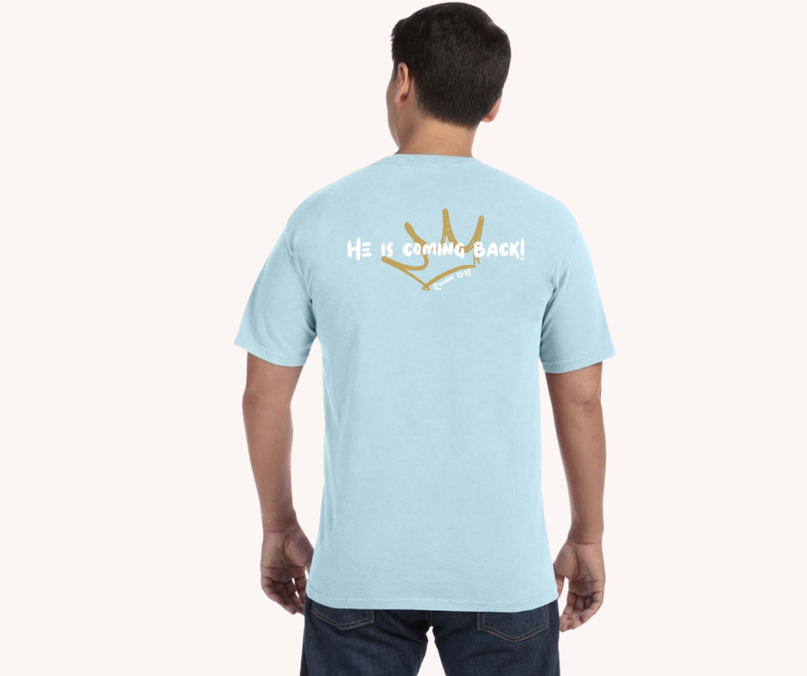 Are You Ready? Plus Size Tee Blue Hues