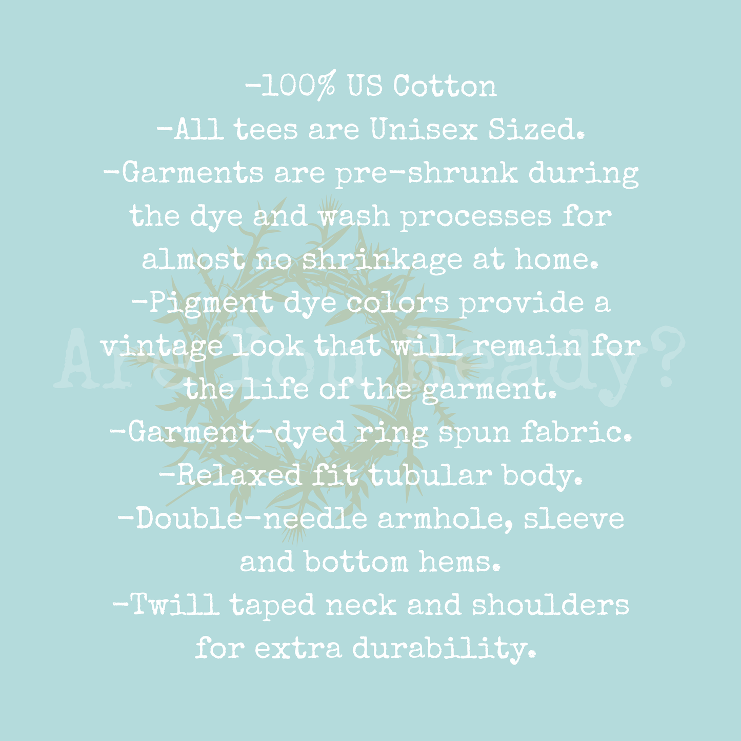 Are You Ready? Plus Size Tee Darker Hues