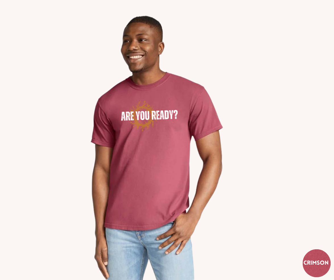 Are You Ready? Plus Size Tee Brighter Hues